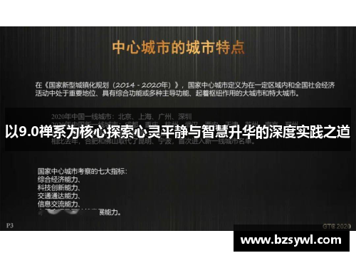 以9.0禅系为核心探索心灵平静与智慧升华的深度实践之道